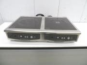 F597◆ホシザキ　2010年◆2口IH調理器　HIH-22CB　単相200V