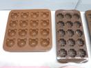 B1250◆製菓用品◆シリコン　チョコレートモールドセット