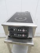 F1542◆ホシザキ 2014年◆2口IH調理器 HIH-33RB