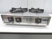 F1953◆マルゼン 2020年◆2口ガステーブルコンロ 親子 M-212C 都市ガス