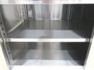 E1538◆マルゼン◆ステンレス製両面引戸調理台