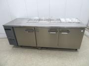 E1710◆フクシマ 2020年◆サンドイッチ冷蔵コールドテーブル LRW-210RM(改)