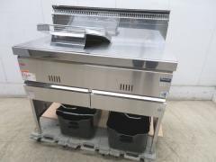H1756◆マルゼン 2019年◆ガス2槽フライヤー MGF-C23WK 都市ガス