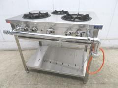 H1764◆マルゼン 2024年◆3口ガステーブル MGT-096DS LPガス