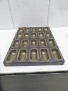 H1772◆製菓用品◆フィンガー型天板(20ヶ取)