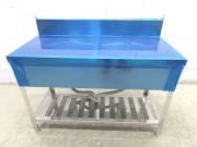 G1870◆ヨコタ◆ステンレス製2槽シンク