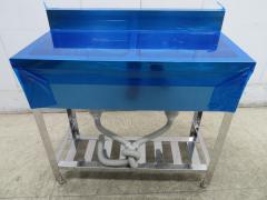 G1885◆ヨコタ◆ステンレス製2槽シンク