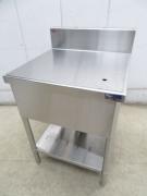 J026◆マルゼン◆ステンレス製1槽シンク(蓋付) BS1-066