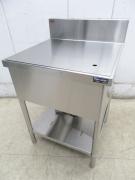 J027◆マルゼン◆ステンレス製1槽シンク(蓋付) BS1-066