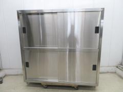 H013◆タニコー◆ステンレス製食器戸棚
