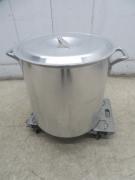 J030◆アルミ製◆寸胴鍋(蓋付)