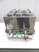J108未使用品◆涌井工業◆業務用燗銅壺(9本燗) LPガス