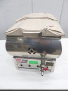 J109未使用品◆涌井工業◆業務用おでん鍋8寸(4仕切り) LPガス