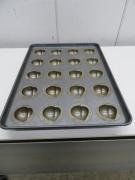 J166◆製菓用品◆ピーチ型 桃型天板(20ヶ取)