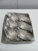 J171◆未使用◆ステンレス製アメリカンソースポット6個セット