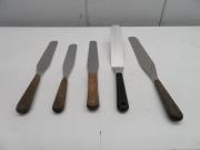 J174◆製菓用品◆スパチュラ5本セット