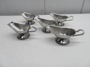 J177◆ステンレス製◆アメリカンソースポット5個セット 130cc