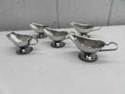 J179◆ステンレス製◆アメリカンソースポット5個セット 130cc