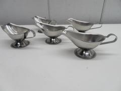 J180◆ステンレス製◆アメリカンソースポット5個セット 130cc
