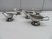 J181◆ステンレス製◆アメリカンソースポット5個セット 130cc