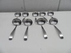 J187◆ステンレス製◆ソースレードル9本セット