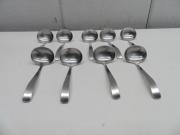 J187◆ステンレス製◆ソースレードル9本セット