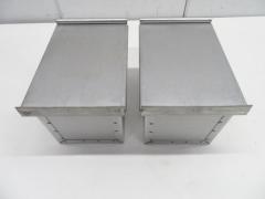 G208◆製パン用品◆食パン型1.5斤用(蓋付)2個セット