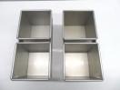 G238◆製菓用品◆食パン型1斤用2連結(蓋付)2個セット
