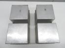 G244◆製菓用品◆食パン型1斤用2連結(蓋付)2個セット