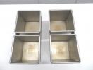 G245◆製菓用品◆食パン型1斤用2連結(蓋付)2個セット
