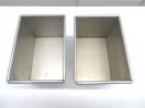 G266◆製パン用品◆食パン型1.5斤用(蓋付)2個セット