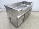 J228◆ホシザキ◆舟形シンク付冷蔵コールドテーブル RW-120SNC 100V