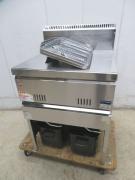 J203◆マルゼン 2022年◆ガス2槽フライヤー MGF-13WK