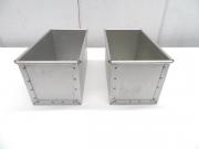 H403◆製パン用品◆食パン型2斤用2個セット