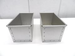 H404◆製パン用品◆食パン型2斤用2個セット