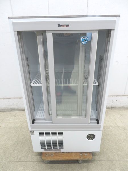 H95★ダイワ★2018年製 冷凍冷蔵ショーケース 1凍3冷 業務用 中古良品 10月目玉商品！】 95L 青 レトロ冷蔵ショーケース 業務用冷蔵庫