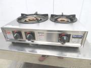 H463◆マルゼン 2020年◆2口ガステーブルコンロ 親子 M-212C 都市ガス
