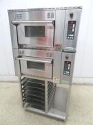 J398◆タニコー◆電気式デッキオーブン(2段) TVO1R-NN 3相200V