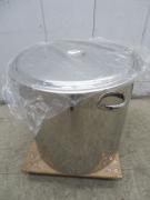 J367未使用品◆EBM◆ステンレス製寸胴鍋(蓋付)