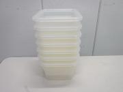 A658◆BOURGEAT◆保存容器(メモリ付)7個セット　GN　1/6　1.5L