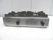 J502◆リンナイ 2024年◆2口ガスコンロ RSB-211A 都市ガス