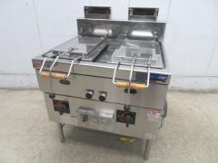 J452◆マルゼン◆ガス餃子焼器 MGZS-087WBT(タイマー付)