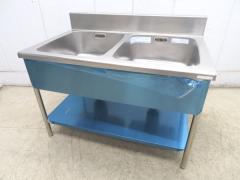 H695未使用品◆LIXIL◆2槽シンク