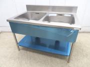 H695未使用品◆LIXIL◆2槽シンク