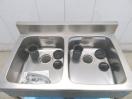 H696未使用品◆LIXIL◆2槽シンク