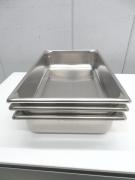 G854◆VOLLRATH◆ステンレス製11ホテルパン3枚セット H100mm