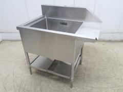 J591◆ステンレス製◆ソイルド1槽シンク