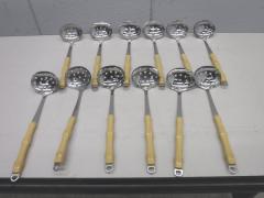 C1100◆鍋小物◆穴明お玉12本セット