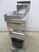 J758◆マルゼン 2023年◆ガス1槽フライヤー MGF-C13K 都市ガス