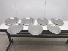 B832◆ステンレス製◆小判皿7枚セット